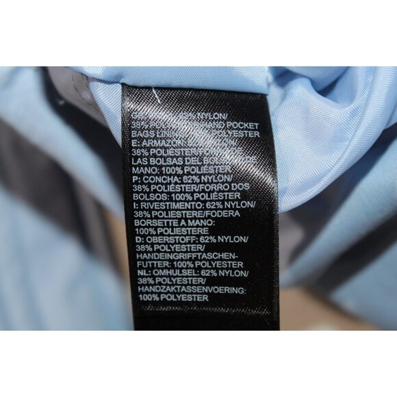 The North Face DryVent Hooded Waterproof Lined Jacket Periwinkle Mint Womens M - Picture 8 of 9